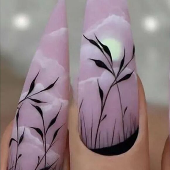 NWT fake nail bundle.24 pieces in each. Comes wpress on gel Ill throw in… - Picture 2 of 8